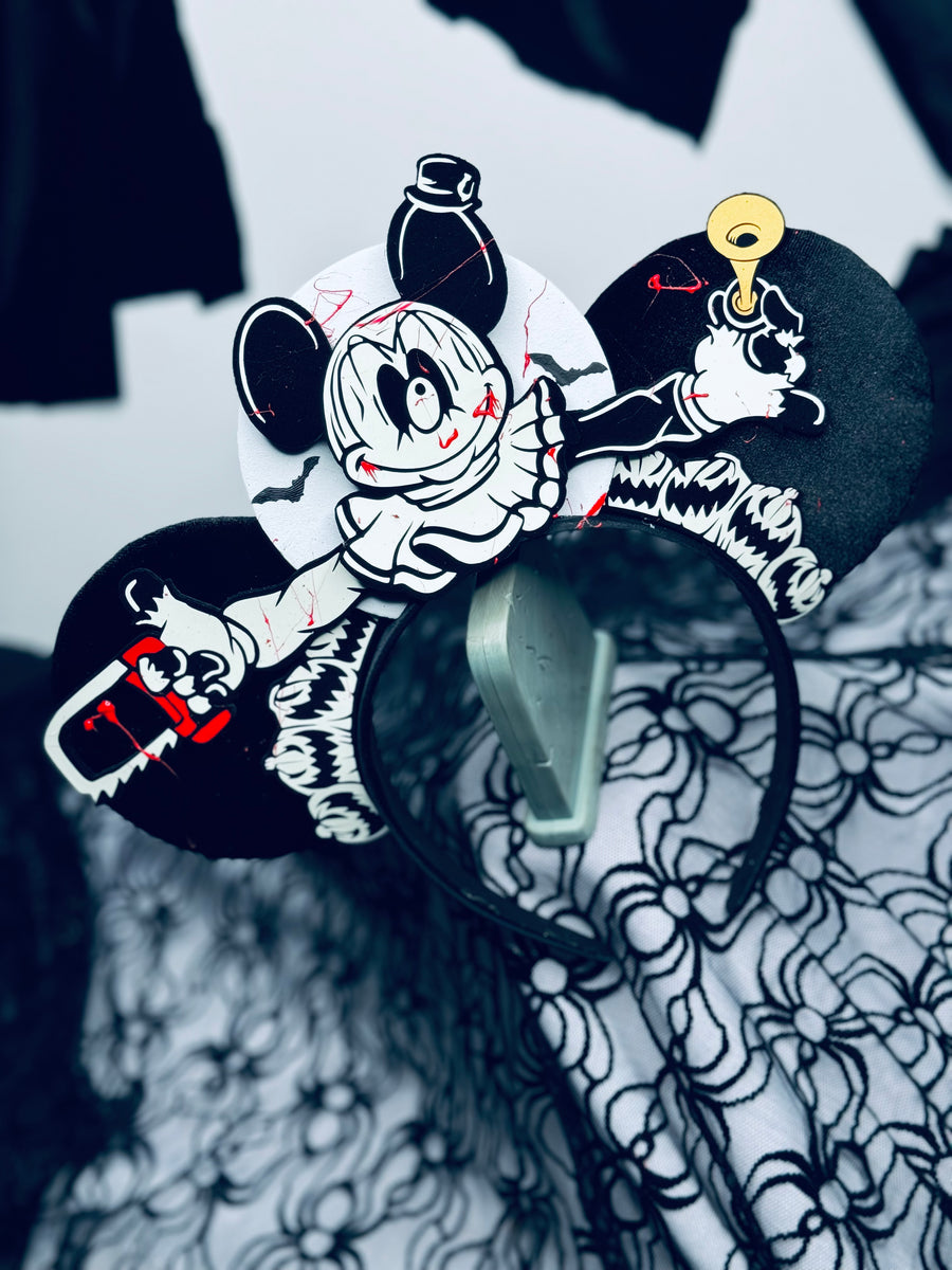 ARIA RFTE-MM Disneyコラボ ミッキーマウス　エレアコ Mickey Art the Clown Terrifier Inspired Ears – LeBownitte2