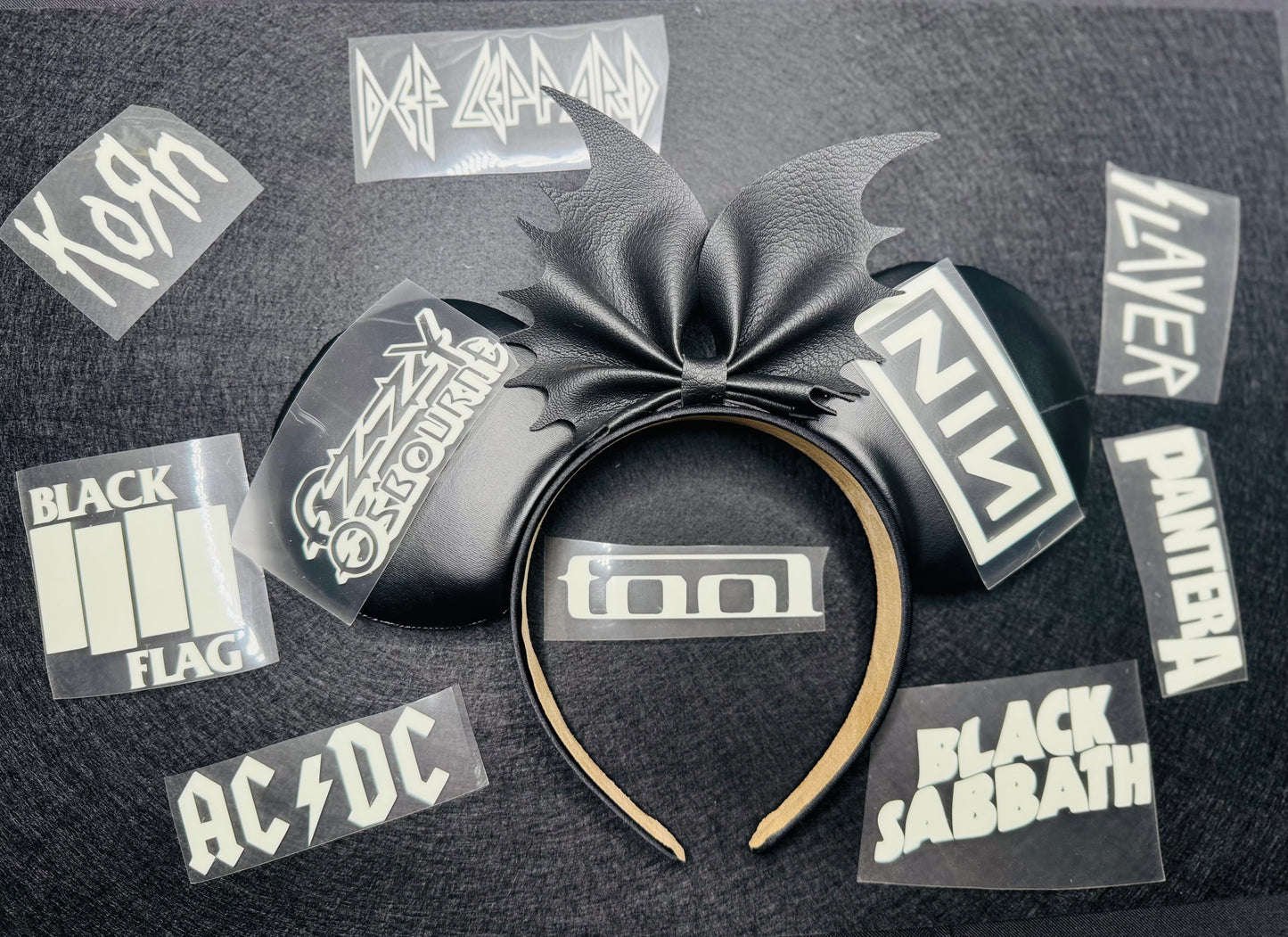 New Band inspired Ears (glow in the dark)