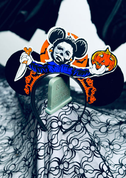 Mickey Michael Myers Halloween Inspired Ears