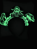 Scream GhostFace inspired Ears (glow in the dark)