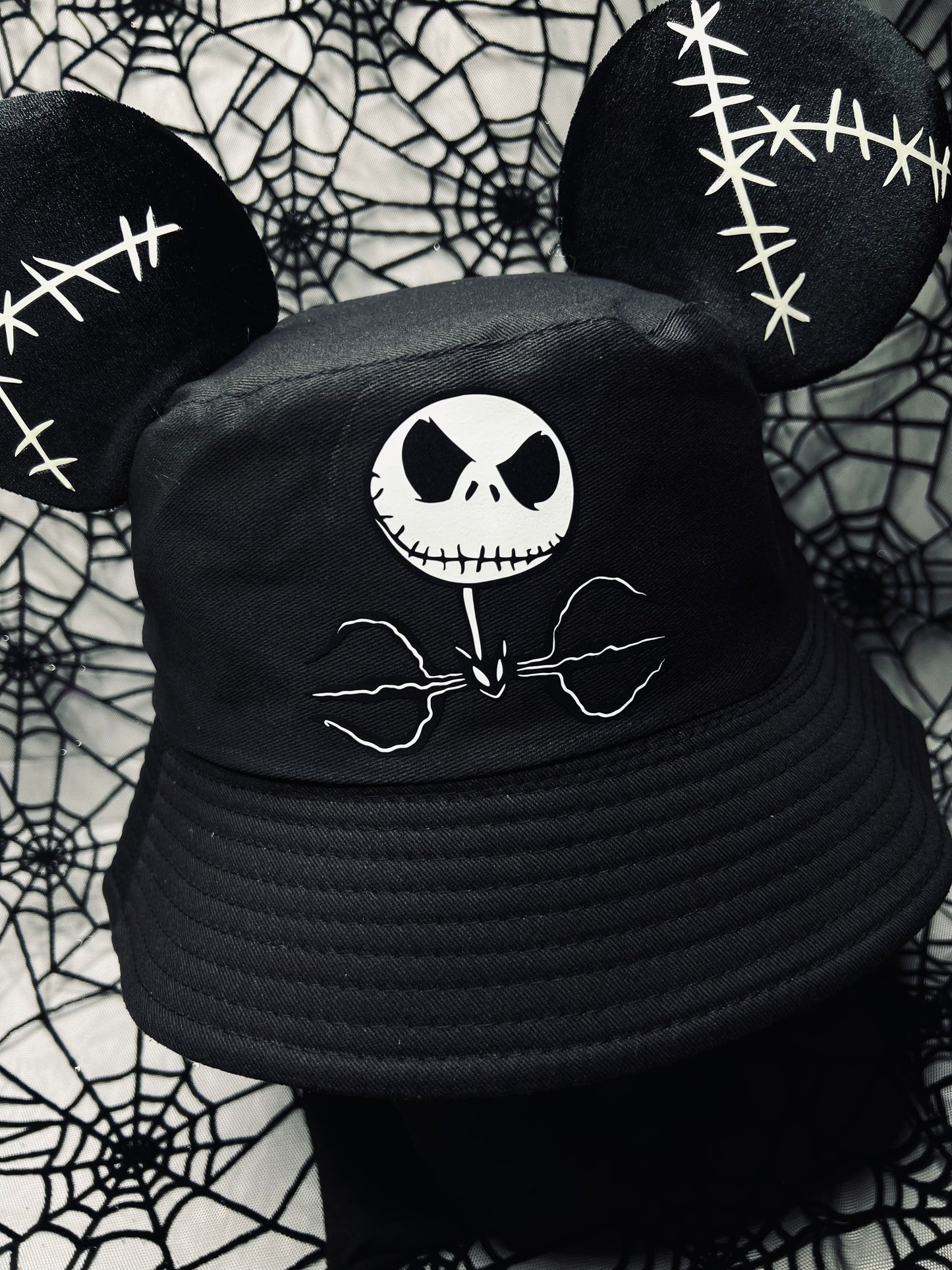 Jack Skellington Inspired Bucket Hat