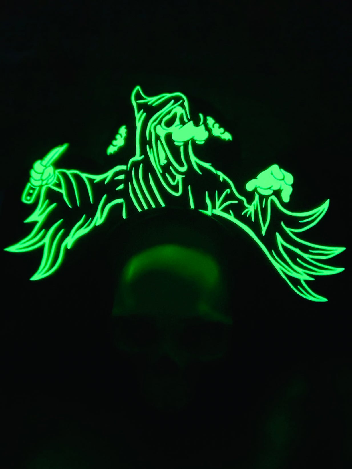 Goofy Ghostface Inspired Ears