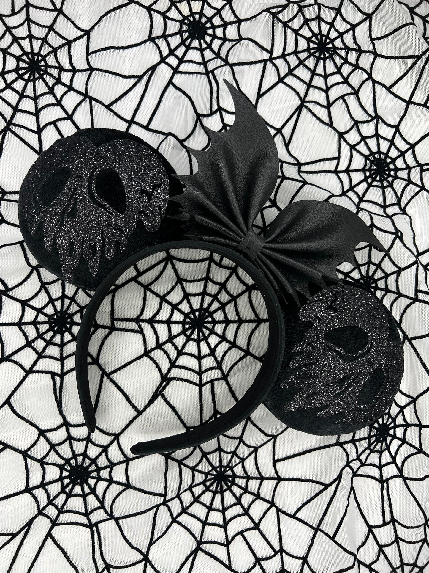 All black Poison apple Inspired Ears