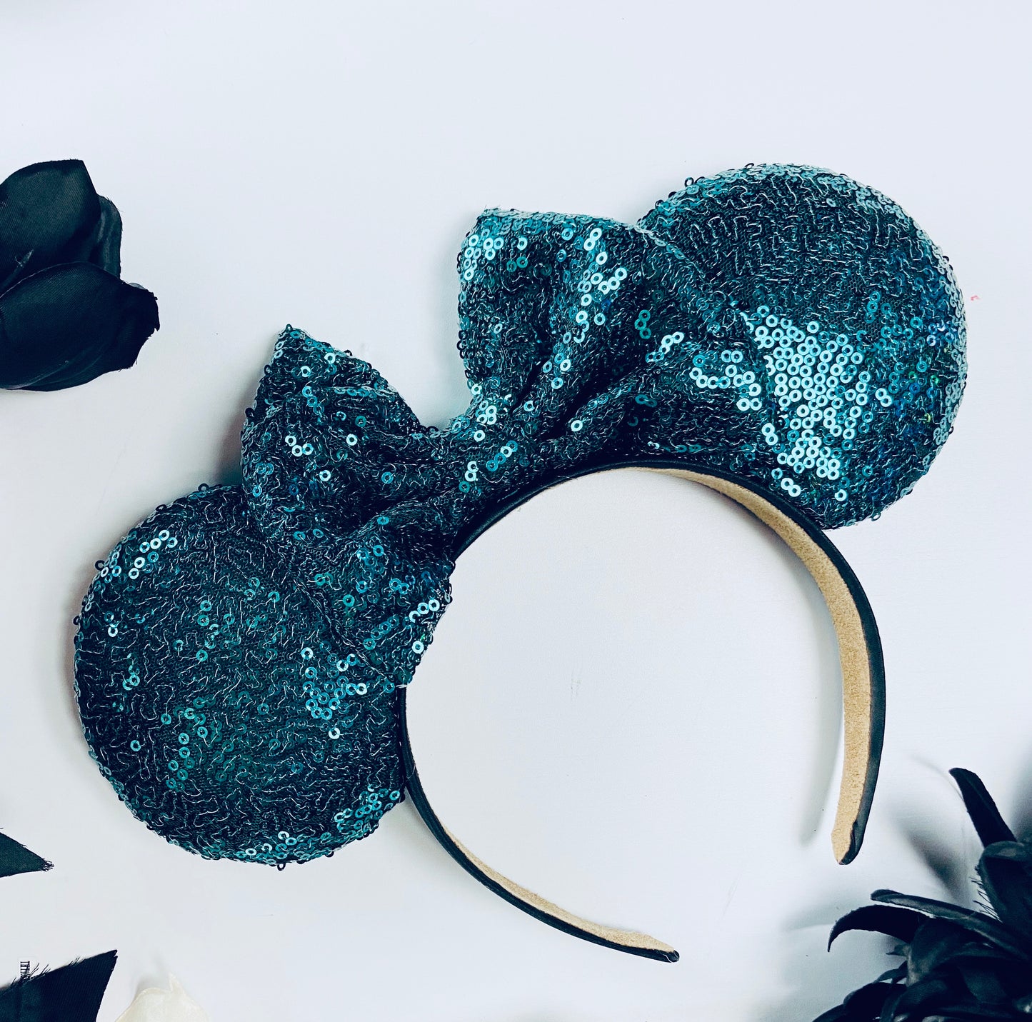Green emerald Minnie ears