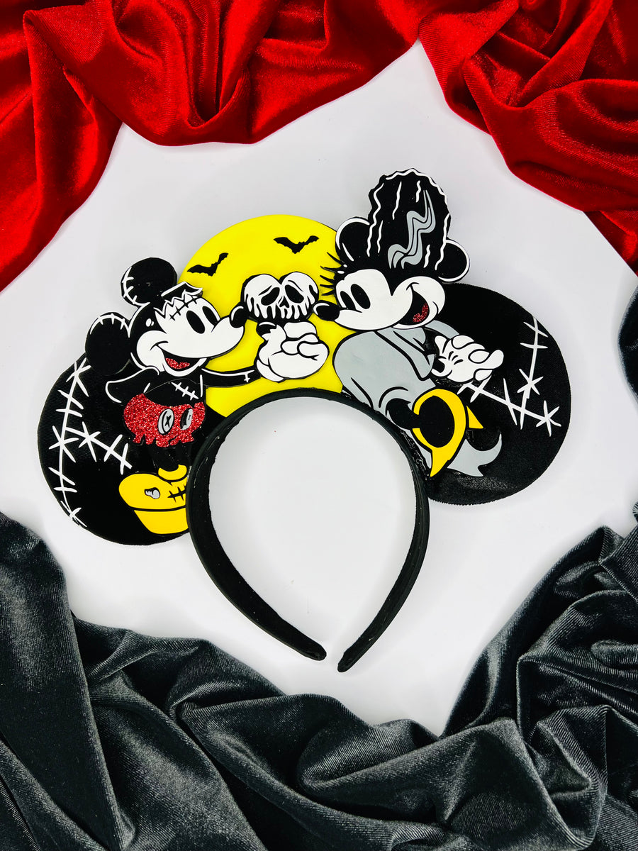 Mickey and Minnie Classic Monster inspired Ears – LeBownitte2
