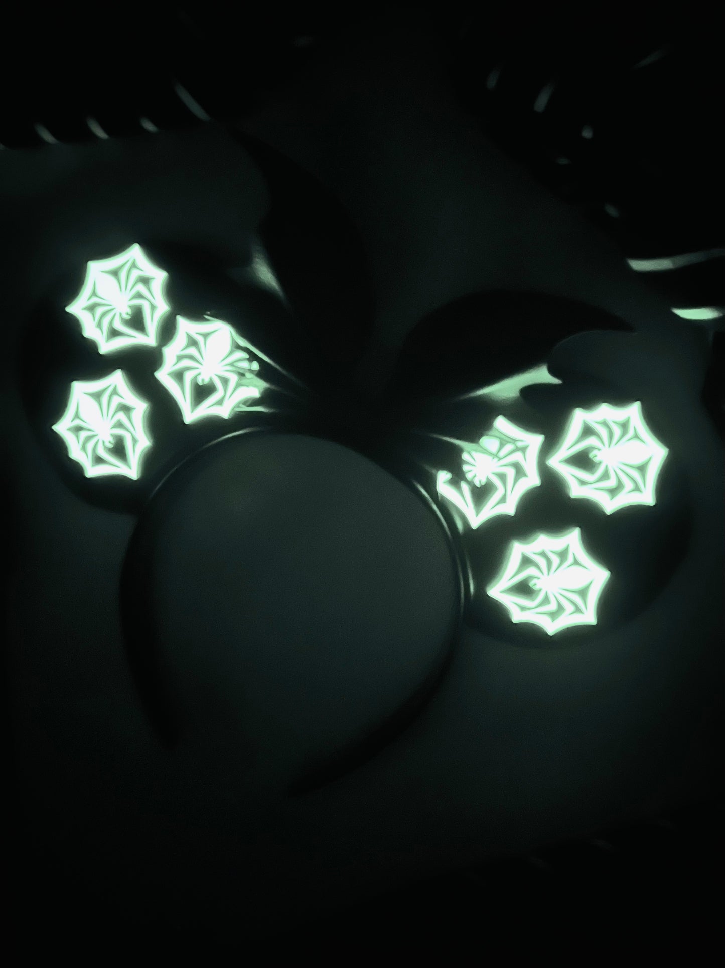 Spider Snowflake Inspired Ears