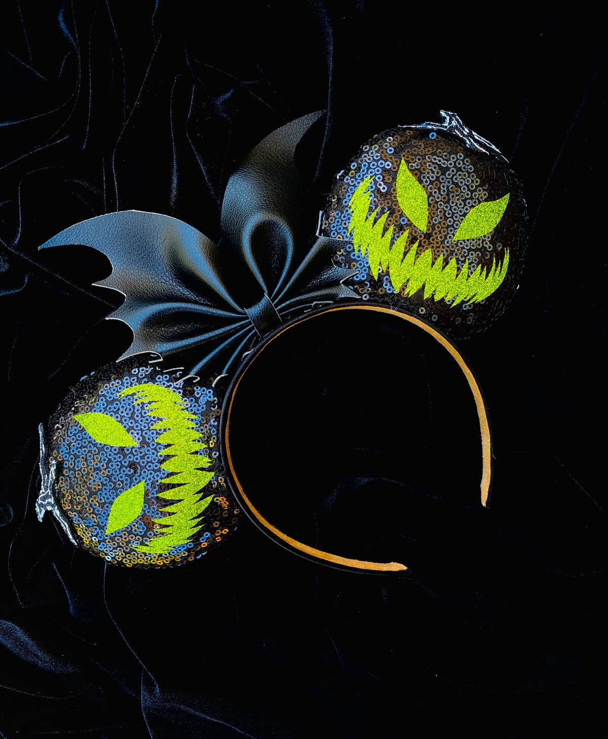 Jack O lantern Inspired Ears