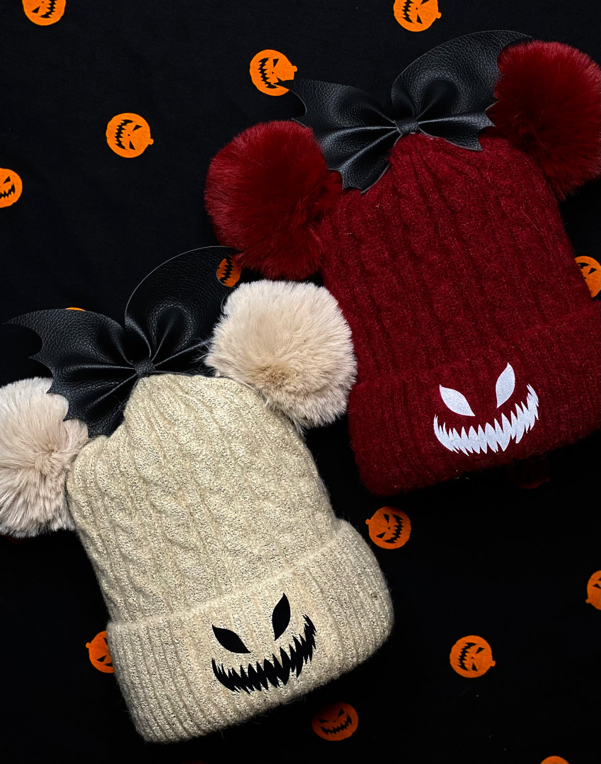 (Pre Order) Jack O Lantern Beanie