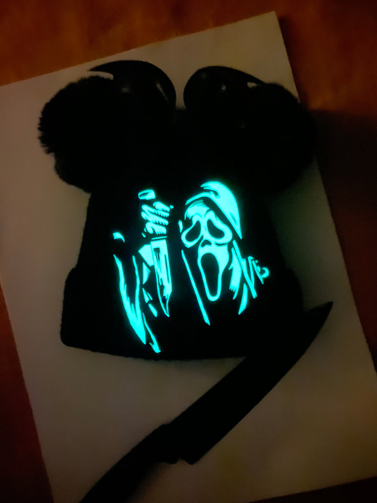 Scream Ghost Face Beanie (Glow in the dark)