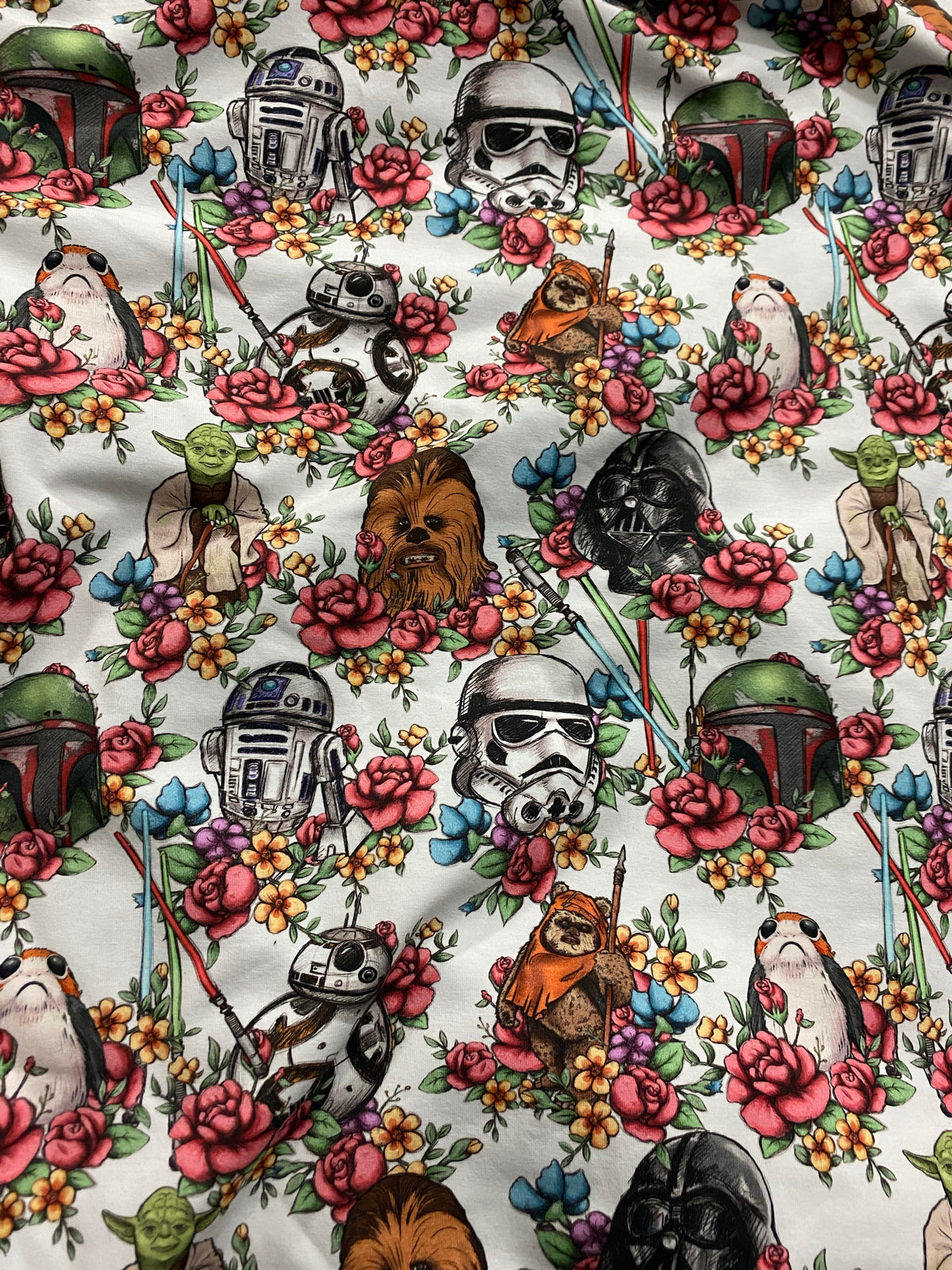 White Star Wars Floral