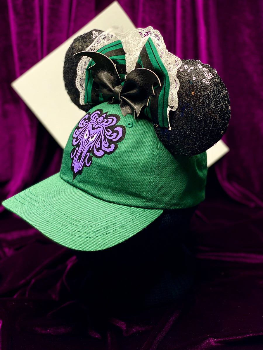 Disney Haunted Mansion Hat/ Mickey Mouse Haunted Mansion Purple