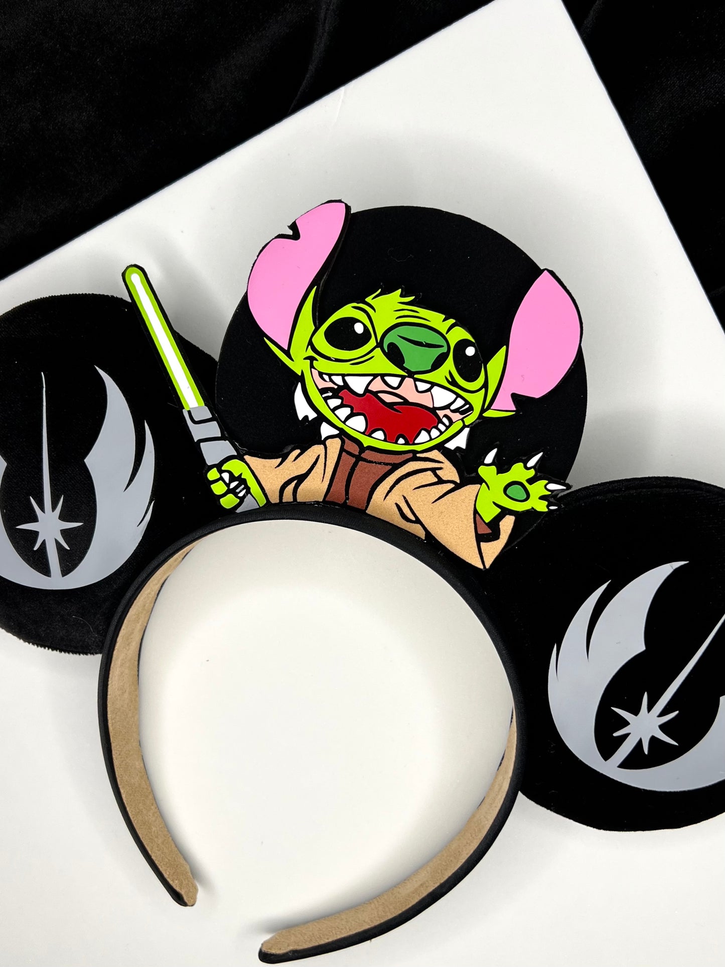 Stitch Yoda Star Wars Inspired Ears