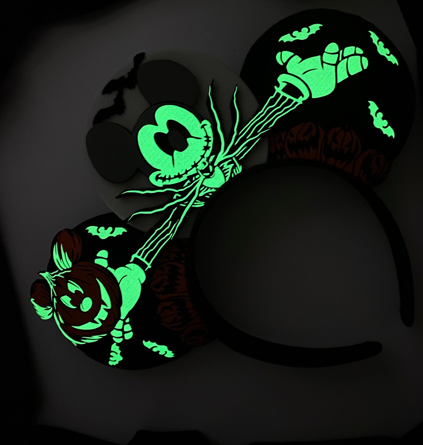 Mickey Jack Skellington Inspired Ears