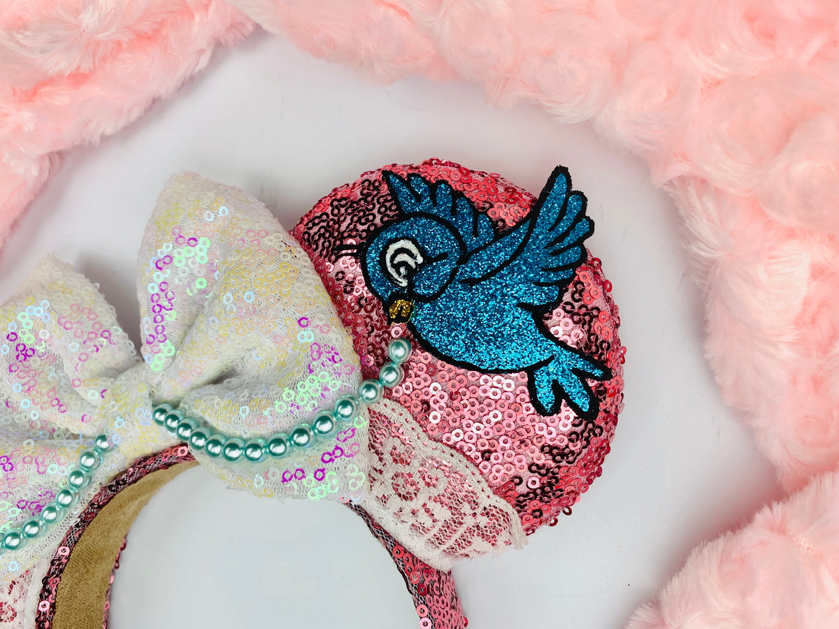Cinderella Pink Dress Minnie Ears