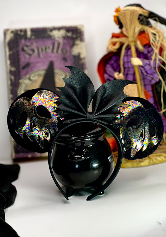Black Rainbow Poison Apple Inspired Ears