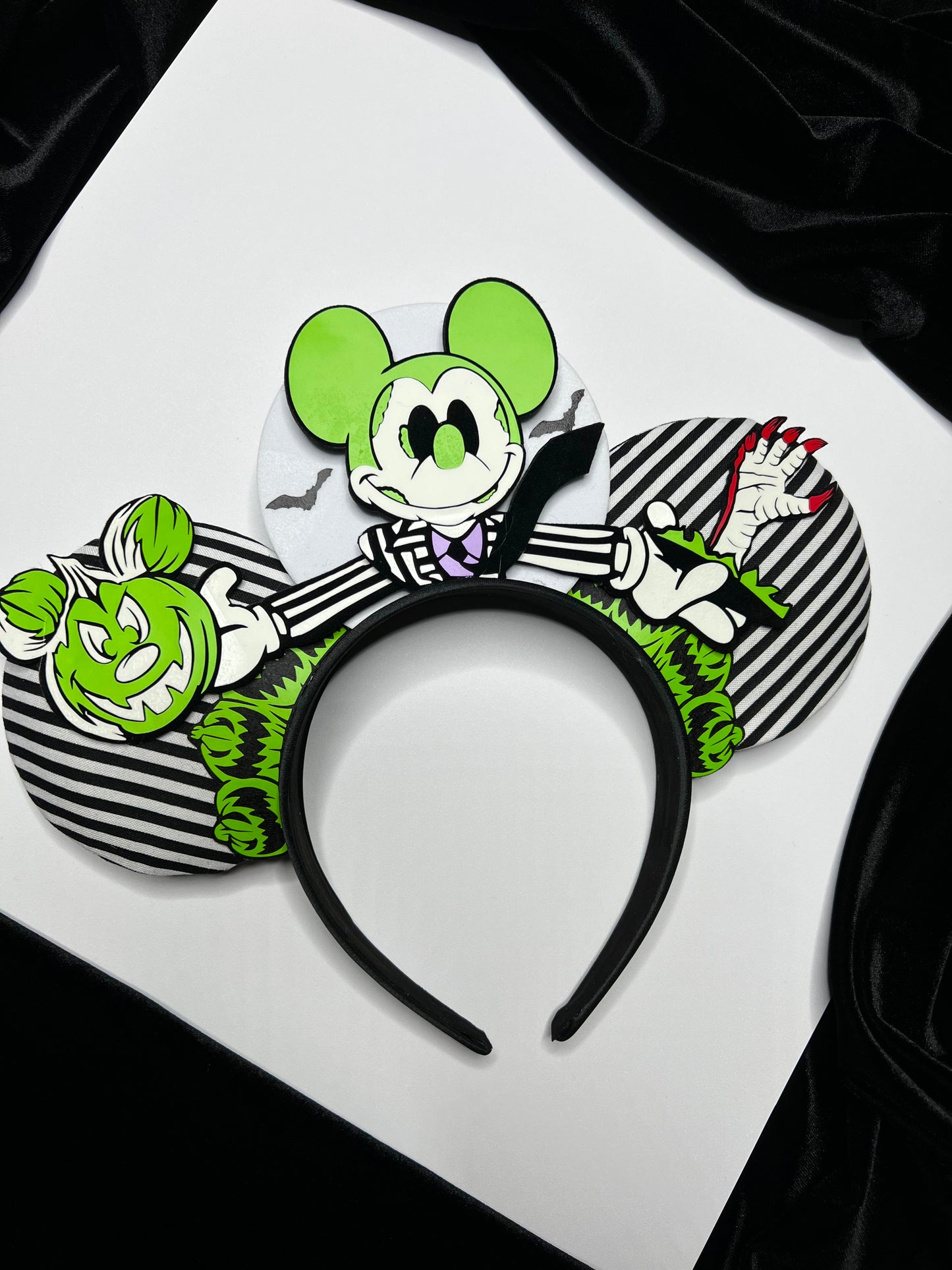 Mickey Beetlejuice Inspired Ears