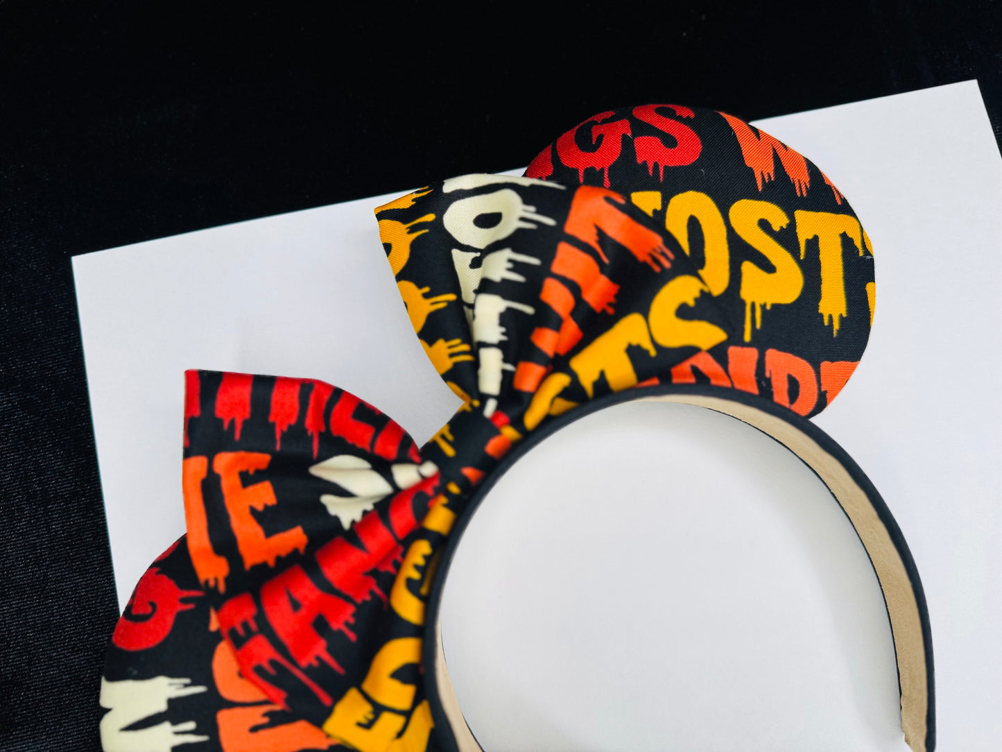 Halloween letters inspired Ears