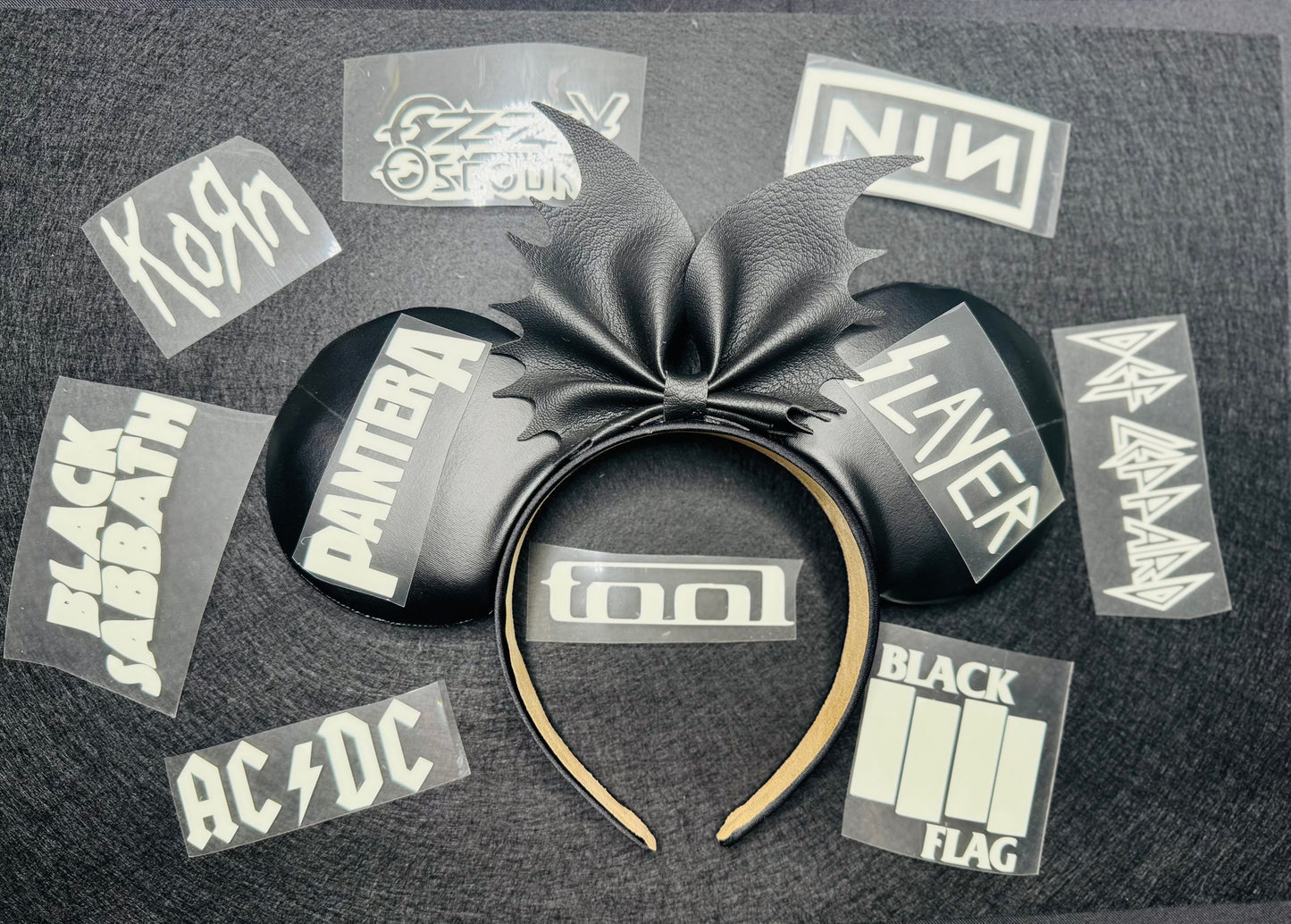 New Band inspired Ears (glow in the dark)