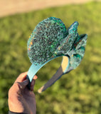 Limited solid velvet ears and sequin ears. (Colored headband)