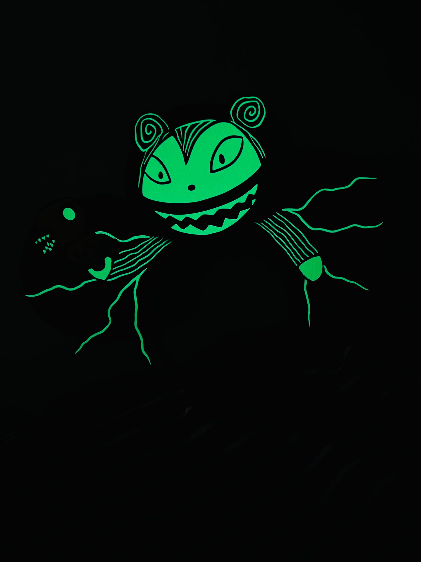 Vampire Teddy And Duck Inspired Ears (Glow in the dark)