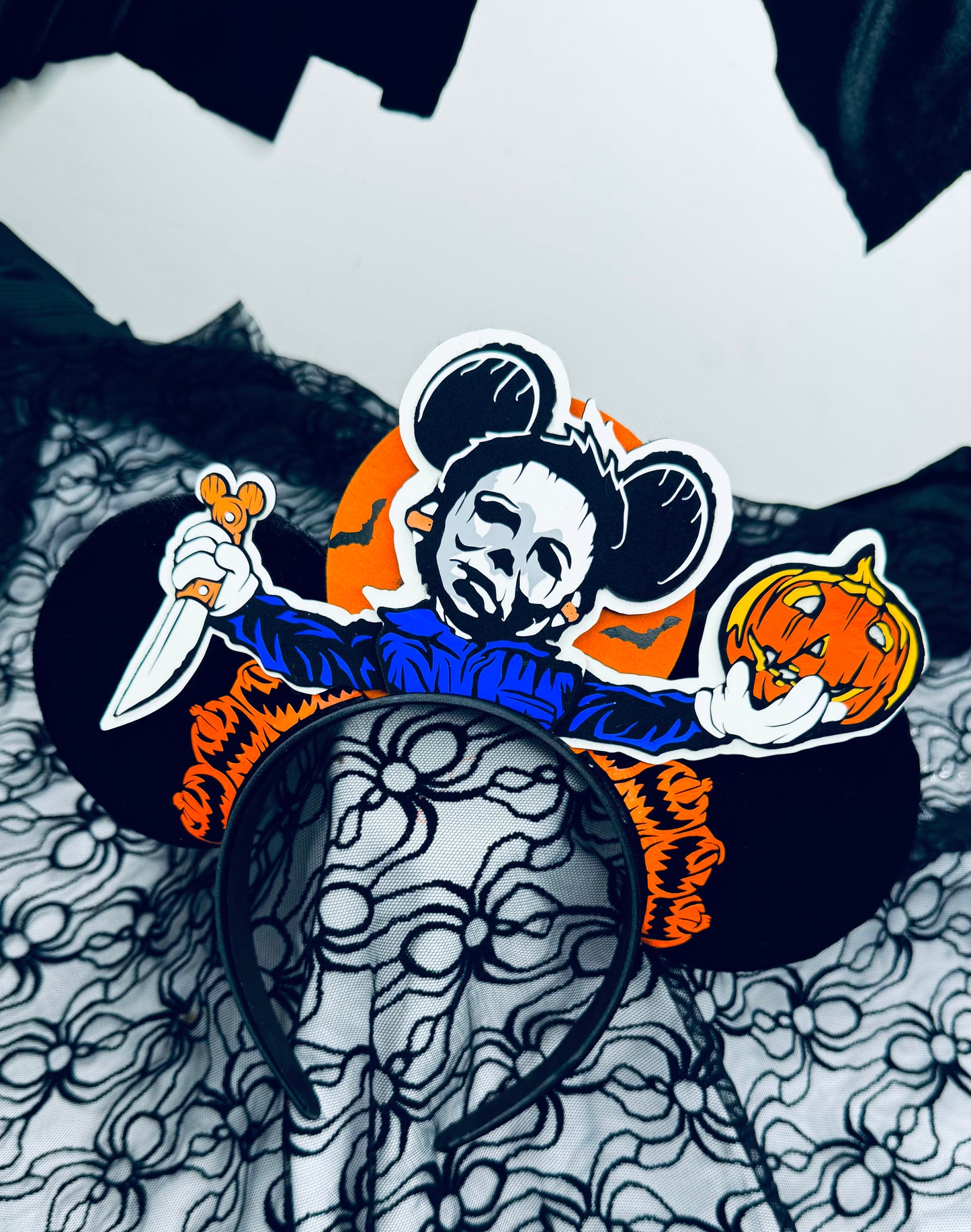 Mickey Michael Myers Halloween Inspired Ears