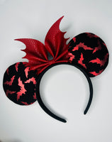 Red bats Inspired Ears