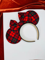 New Plaid Inspired Ears