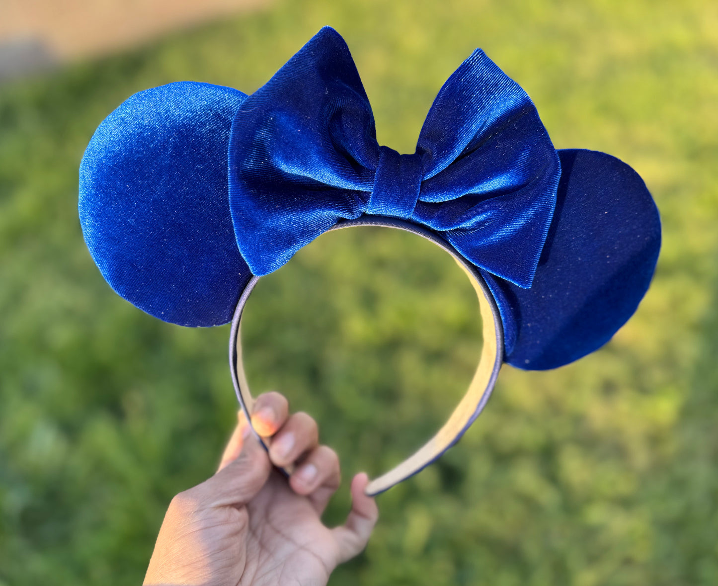 Limited solid velvet ears and sequin ears. (Colored headband)