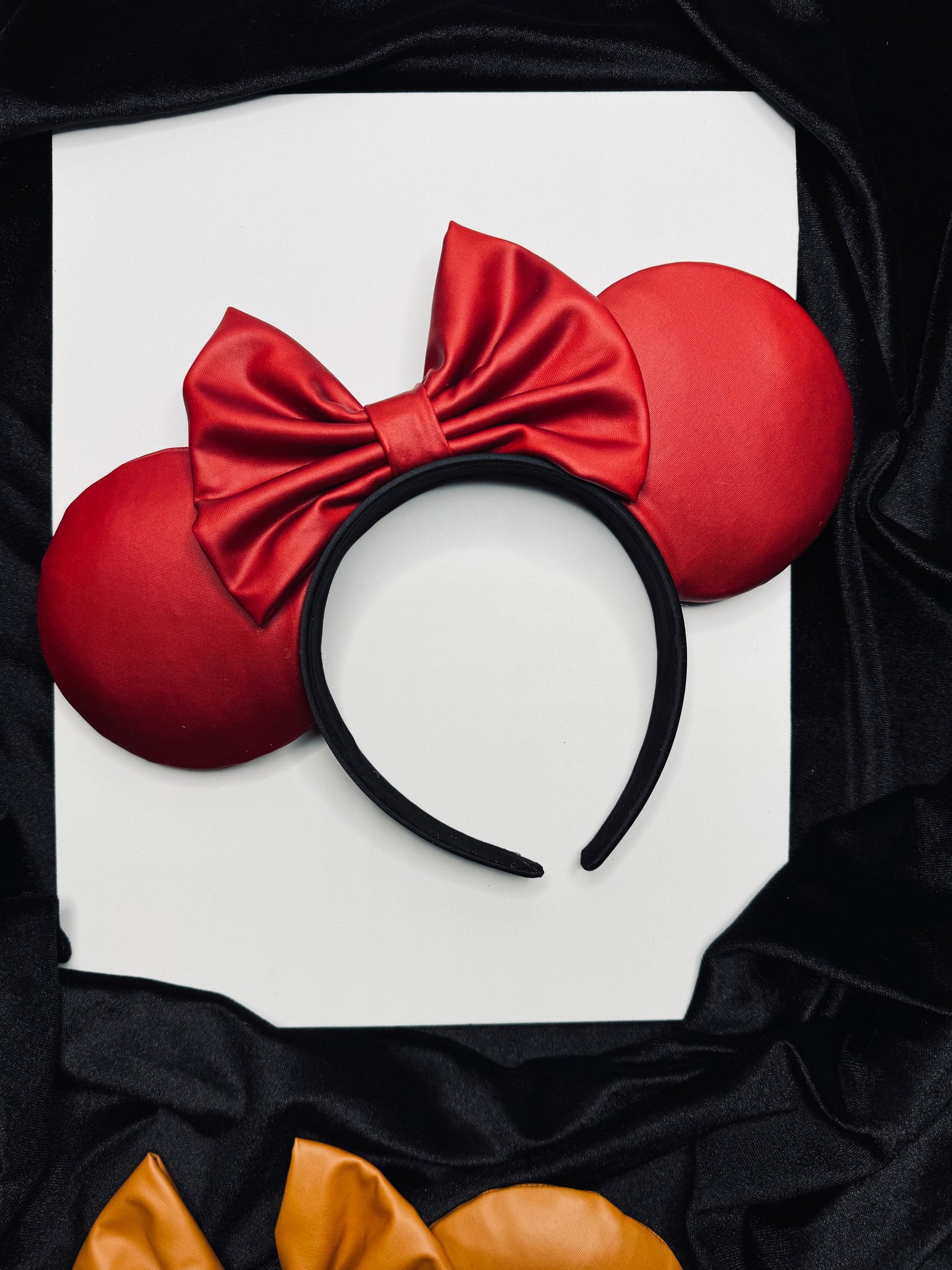 Stretchy Faux Leather Ears