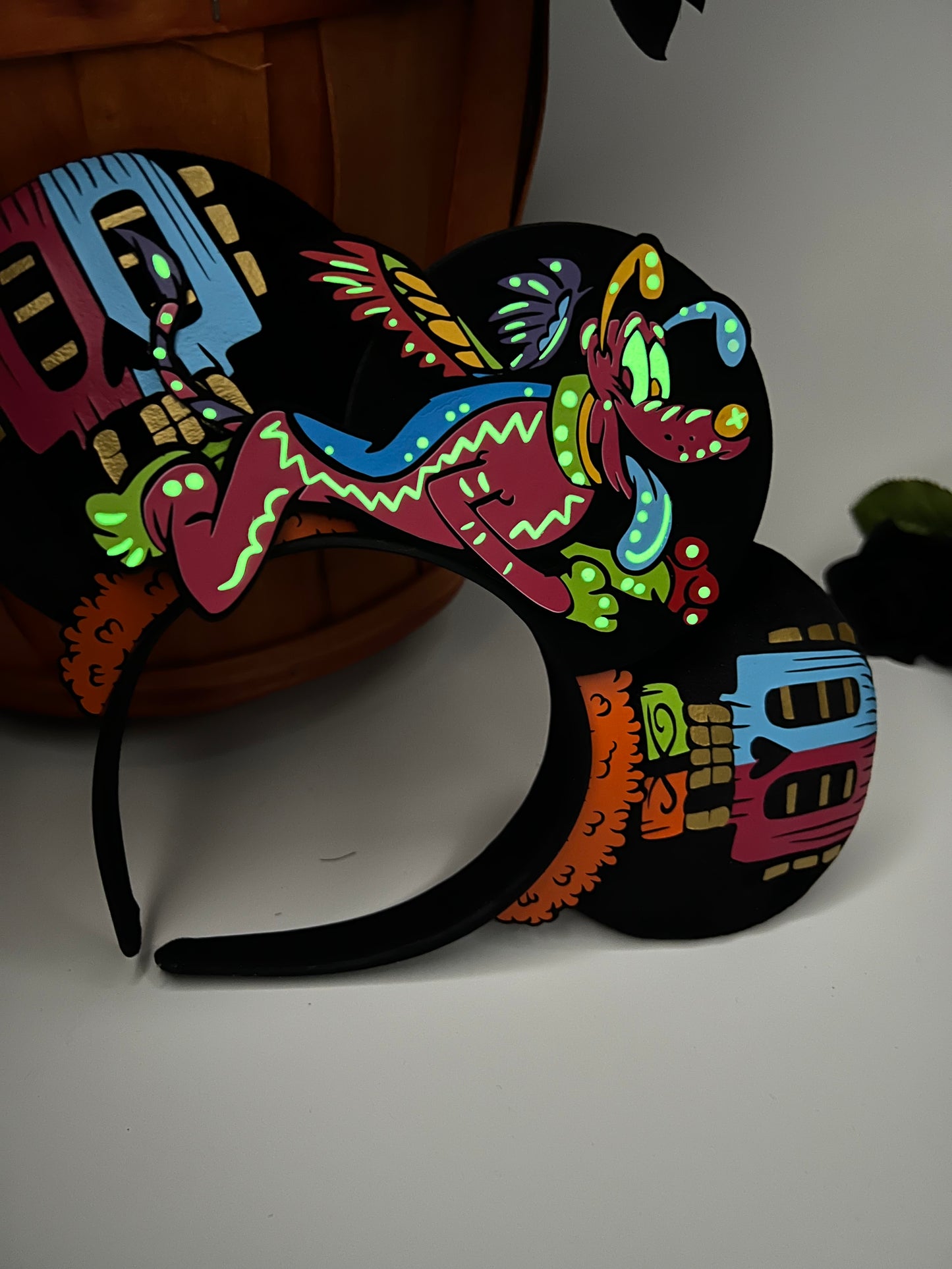 Pluto Alebrije Dante Inspired ears
