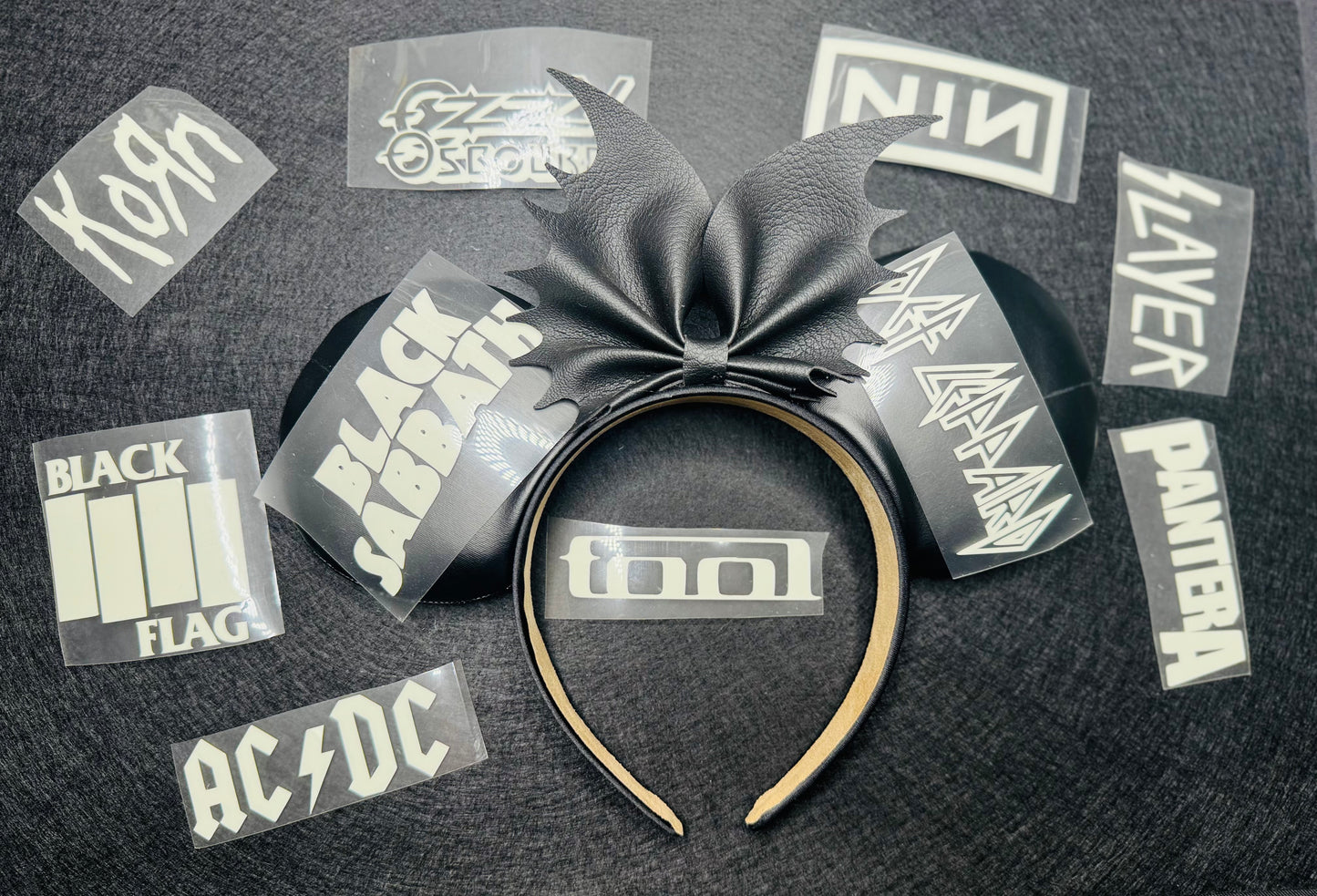 New Band inspired Ears (glow in the dark)
