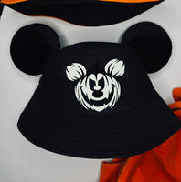 Pumpkin Mickey Orange Bucket Hat