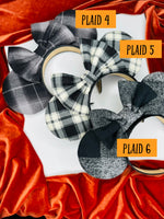 New Plaid Inspired Ears