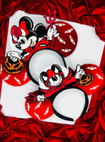 Devil Mickey and Devil Minnie Inspired Ears