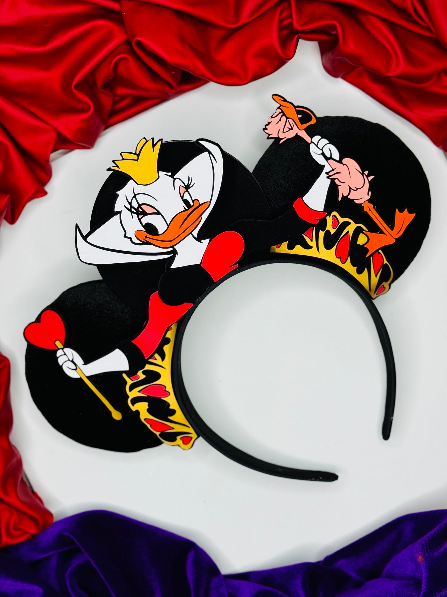 Queen of Hearts Daisy Inspired Ears