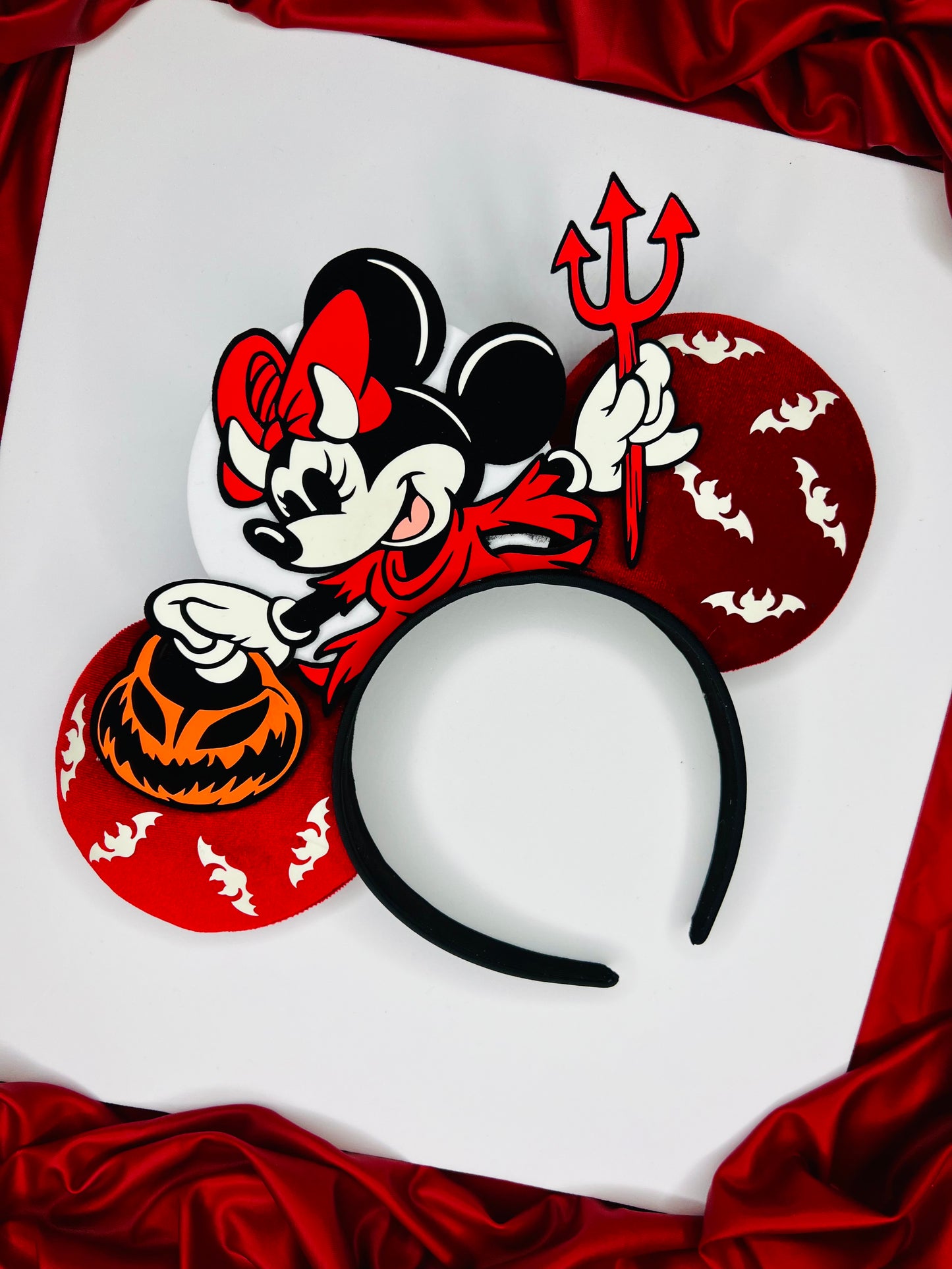Devil Mickey and Devil Minnie Inspired Ears