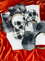 New Plaid Inspired Ears