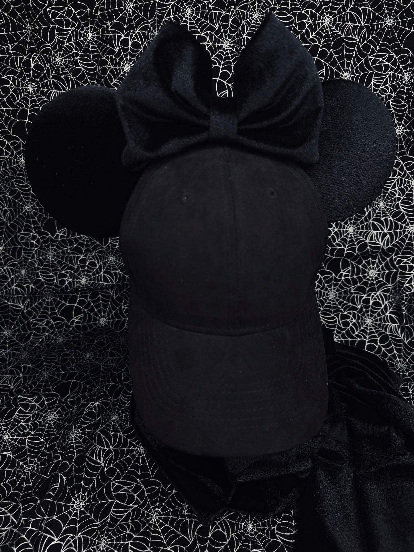 All Black Suede Hat