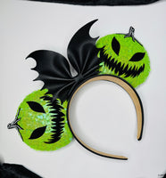 Jack O Lantern Inspired Ears