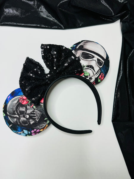 Galaxy Star Wars Floral Inspired Ears