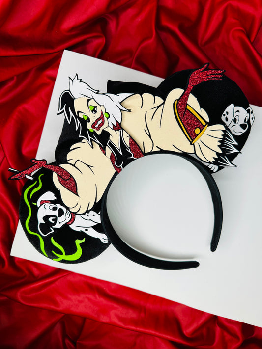 Cruella Inspired Ears