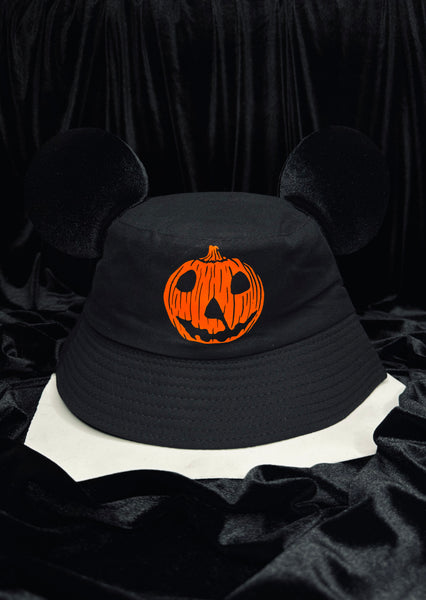 Halloween Pumpkin Bucket Hat