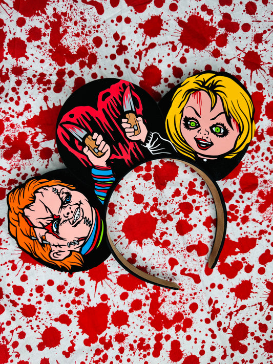 Chucky and Tiffany Inspired Ears