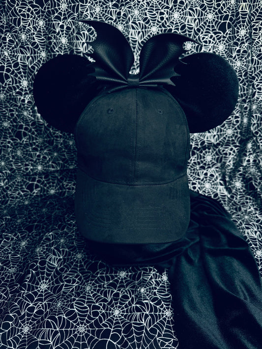 All Black Suede Hat
