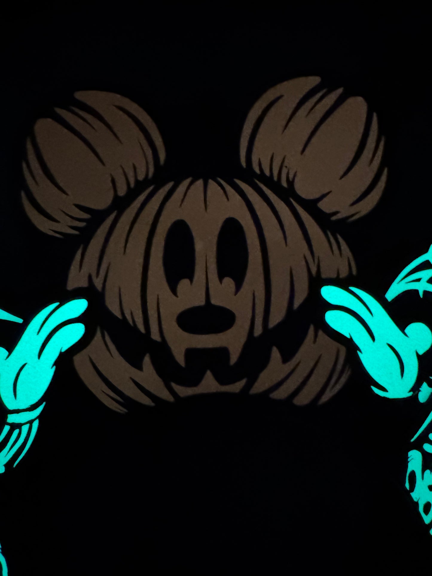 Mickey and Minnie Halloween Skeletons Inspired Ears