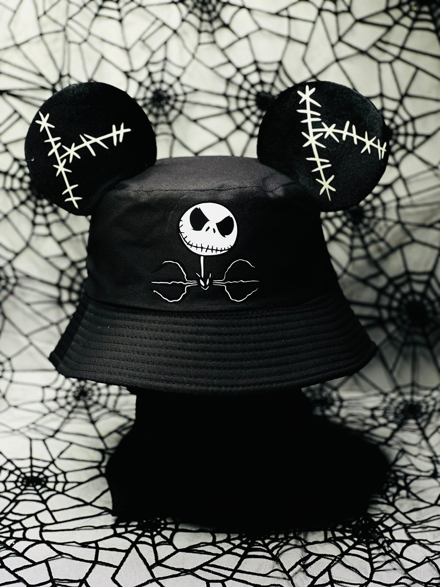 Jack Skellington Inspired Bucket Hat