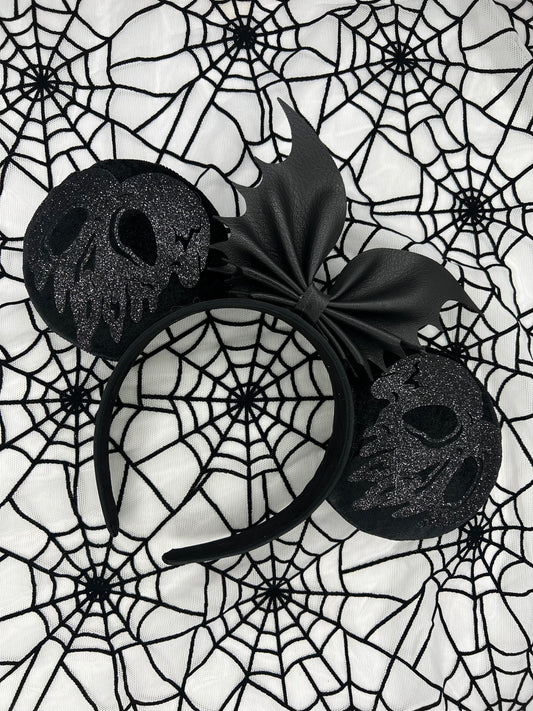 All black Poison apple Inspired Ears
