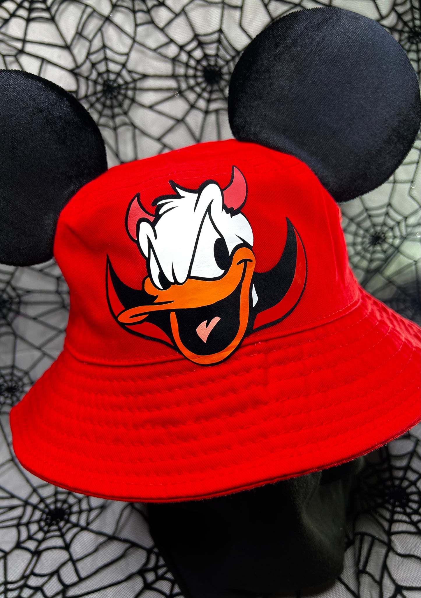 Devil Donald Inspired Bucket hat