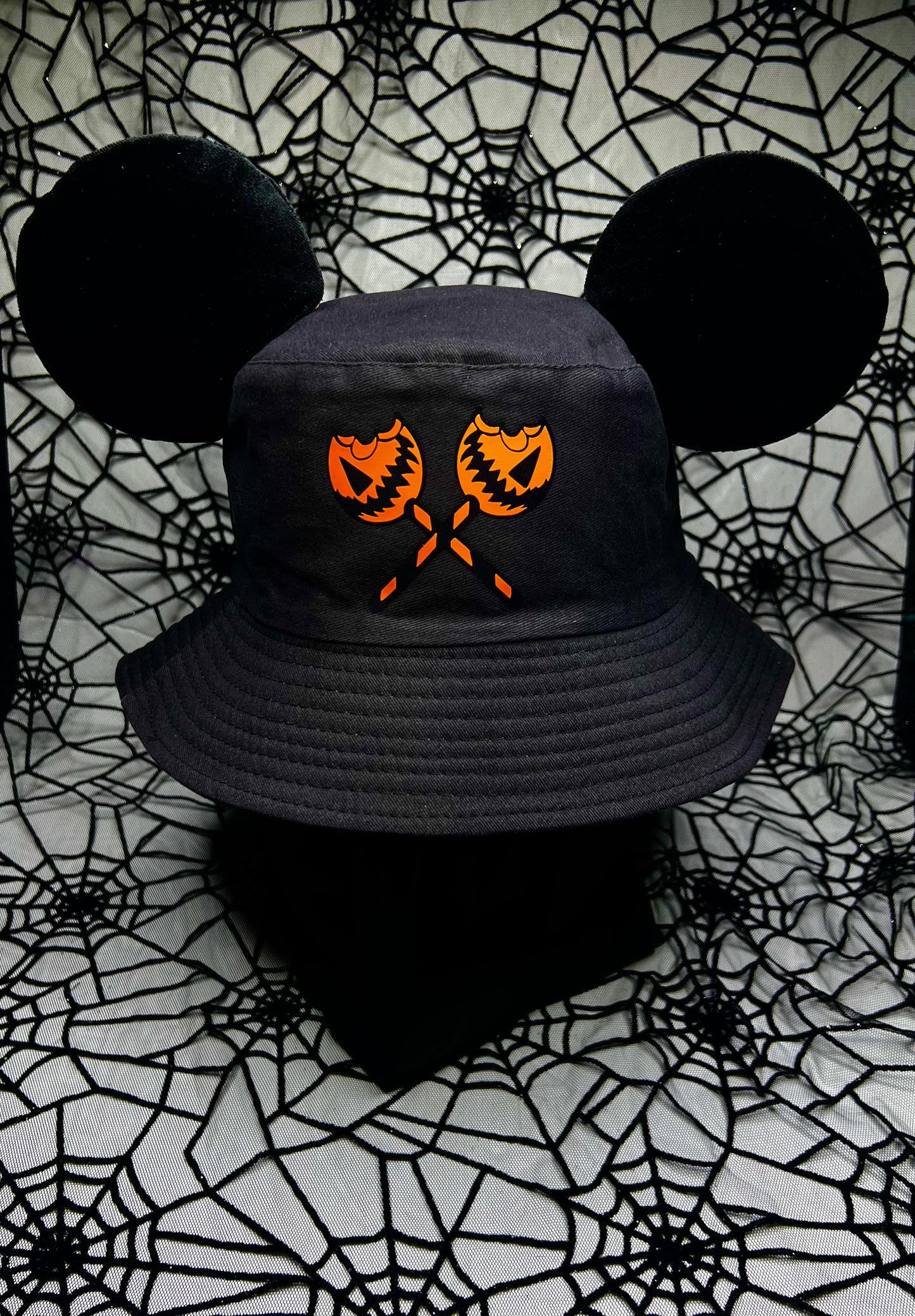 Lollipop inspired bucket hat