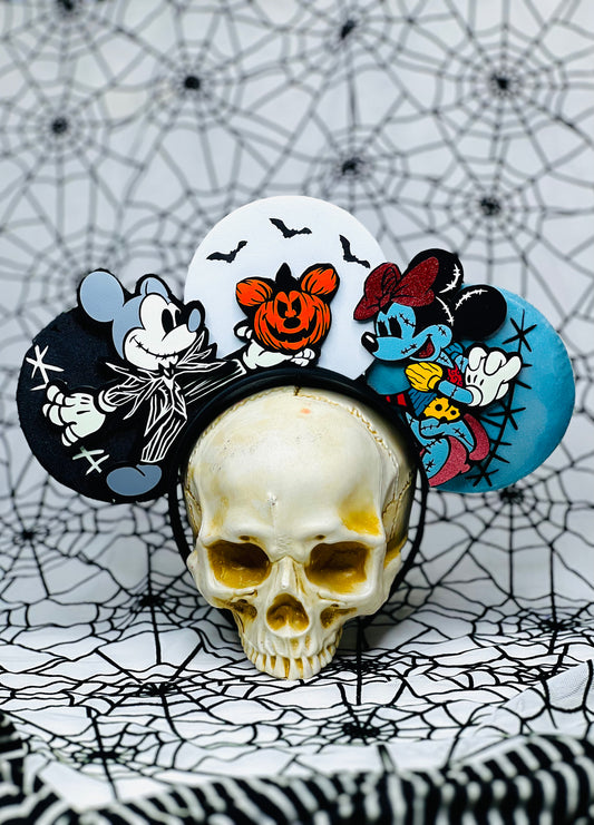 Mickey Jack and Minnie Sally NBC ears